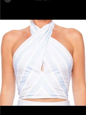 Staud Halter Top & Skirt Matching Set